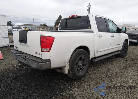 2008 Nissan Titan Le z USA, uszkodzony, nr VIN 1N6BA07DX8N309341